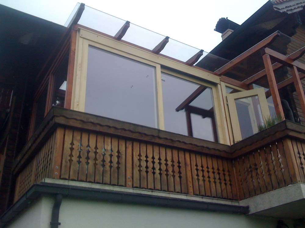 Bautischlerei für Carport, Windfang, Balkone in Wien und im Wienerwald